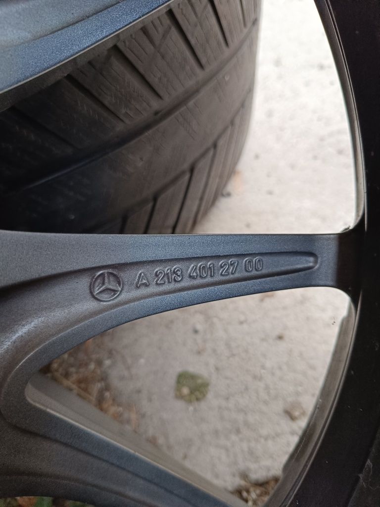 MERCEDES 19 цола 5x112 джанти + гуми 63 AMG W213 W222 W212 W205