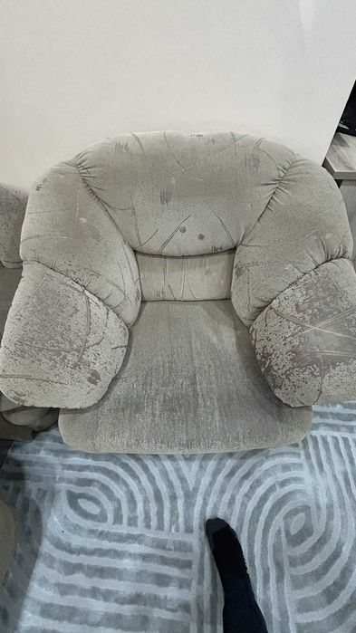 диван + 2 бр. фотьойли