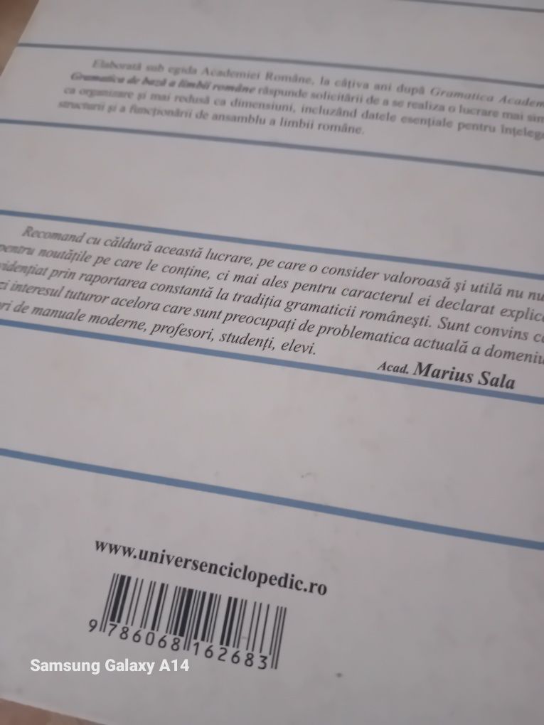 Gramatica de baza a limbii române + Caiet de exercitii