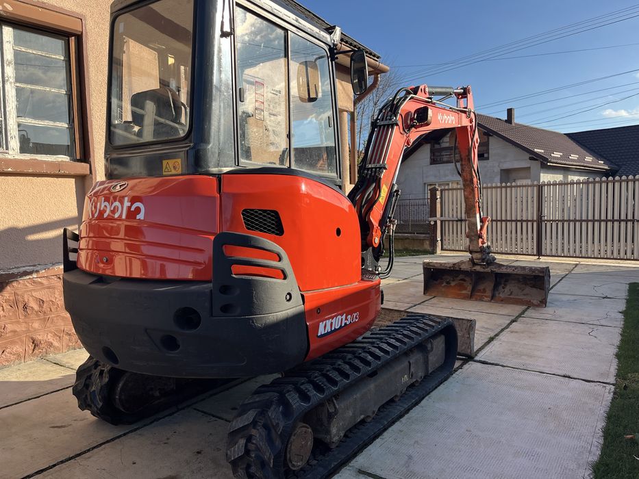 Miniexcavator kubota 101