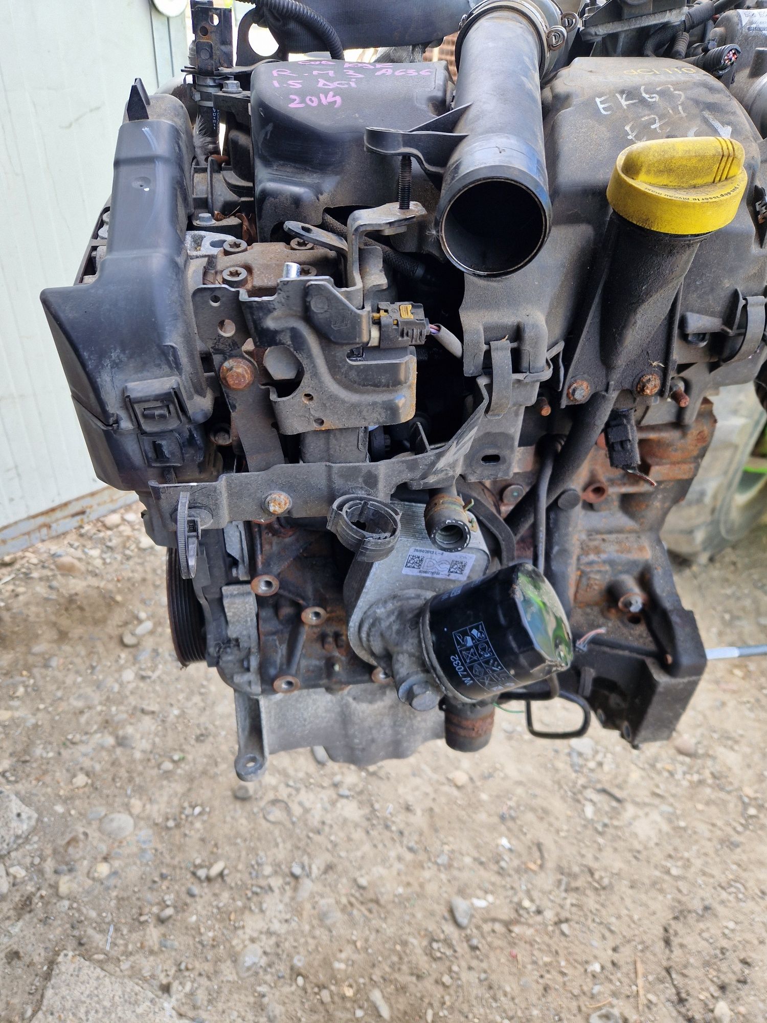 Motor Renault Megane 3 2014 1.5 DCI K9KA636