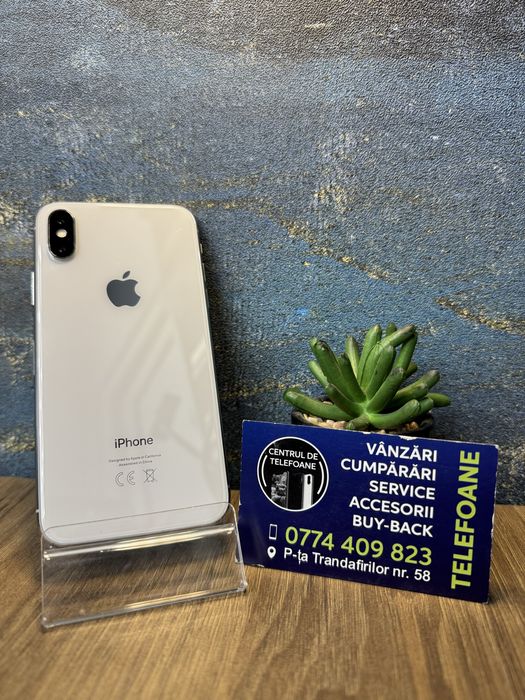 Iphone X/64Gb/Garantie 2Ani Centrul de Telefoane/Rate