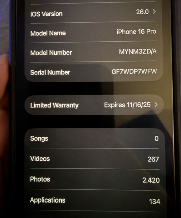 Iphone 16 Pro Black - 512 GB