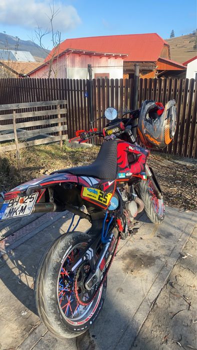 Supermoto aprilia mx (rs)125 2t înmatriculat A1 (KTM,Yamaha )