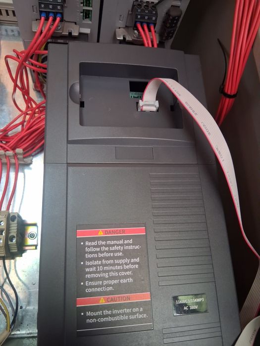 Vand presa - masina peleti 11 kw-cu convertizor