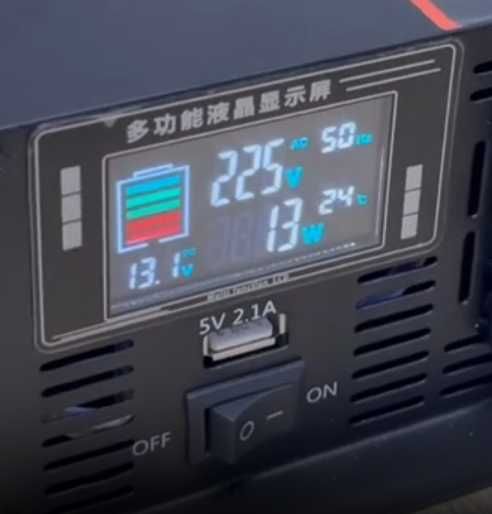 Чист синусоидален инвертор 5000W DC 12V/24V към AC 220V с дистанционно