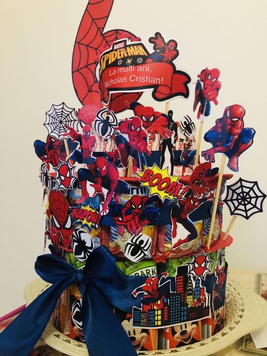 Torturi din dulciuri ambalate pentru gradinite sau scoala