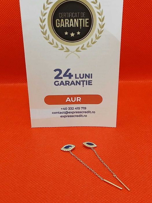 (AG46) Cercei aur 14K B.3921