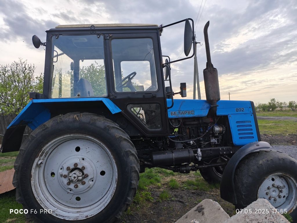 Продам трактор МТЗ 892