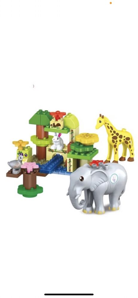 Cuburi construit tip LEGO - ZOO