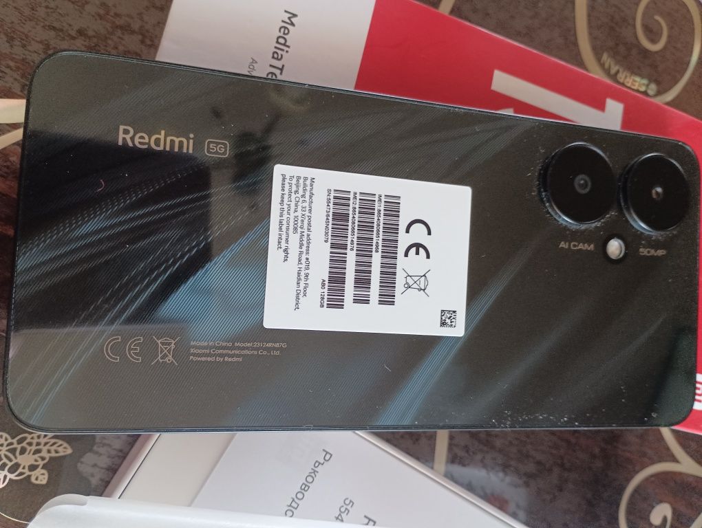 Redmi 13C 5G 128GB ROM 4GB RAM