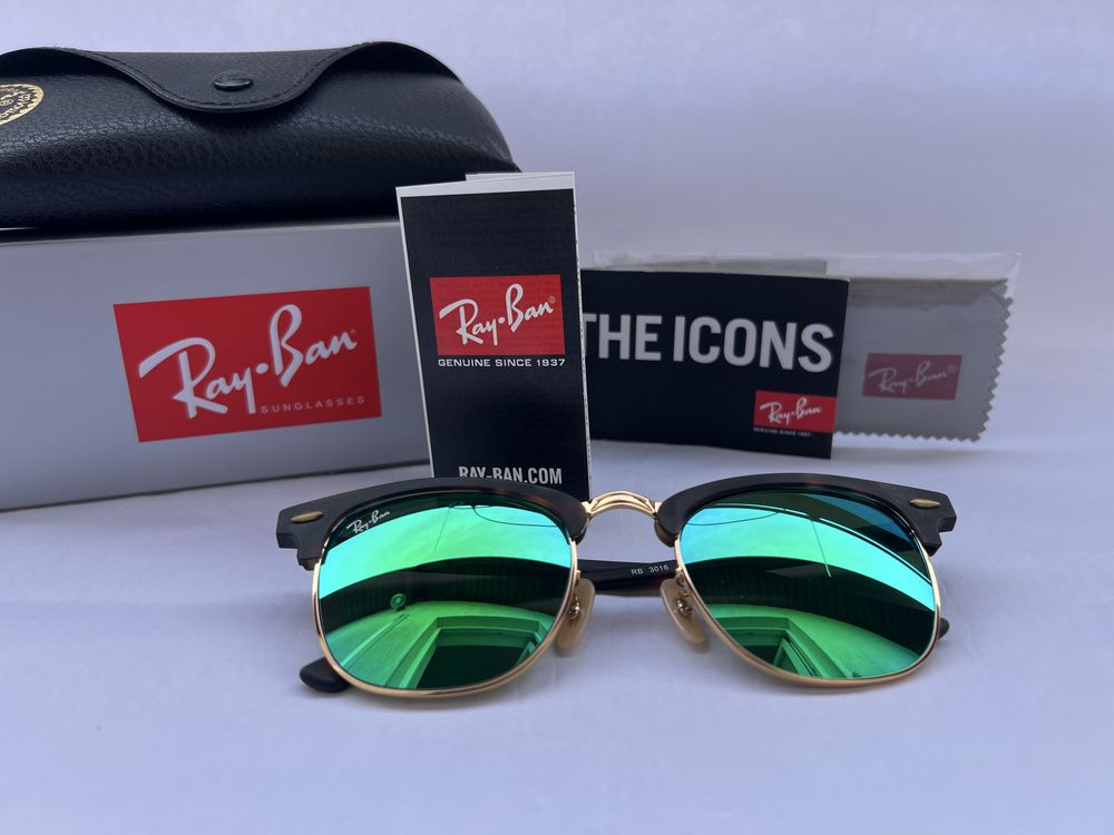 Ochelari de soare Ray Ban 3016 Clubmaster Noi
