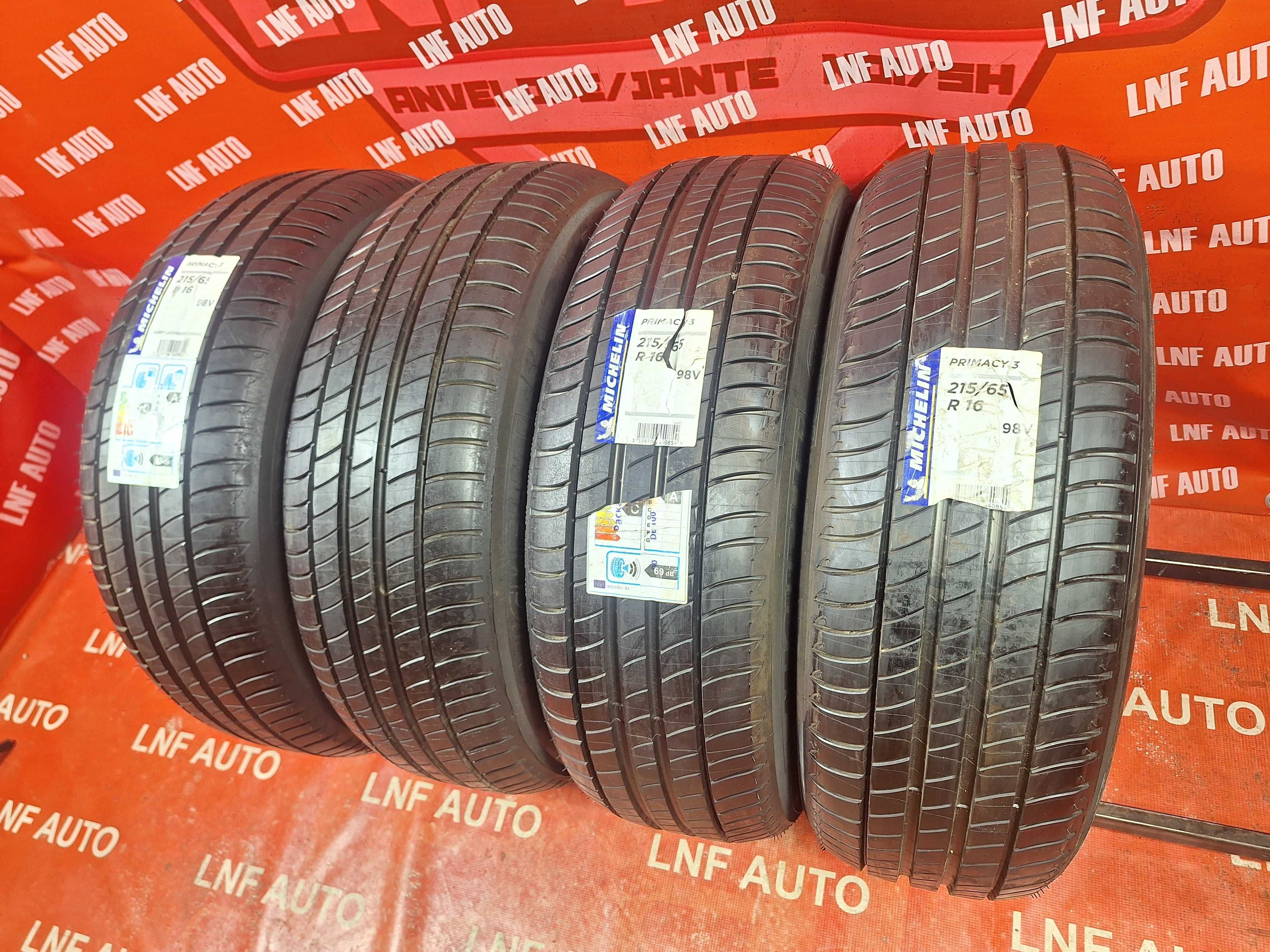 Anvelope de VARA - 215/65/16 - Michelin Primacy 3 - NOI - DOT 2021 !