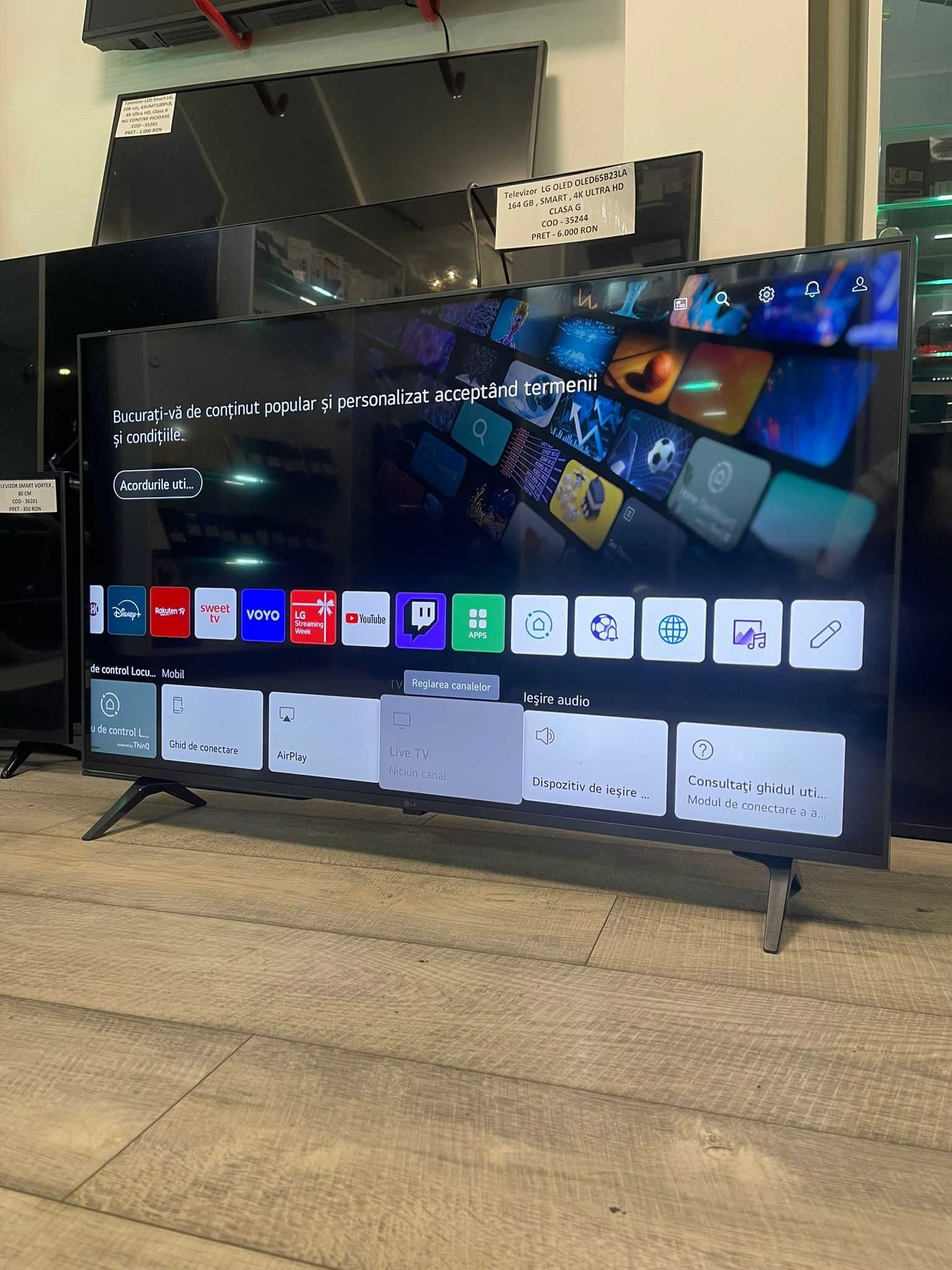 NDP Amanet NON-STOP Bld. Iuliu Maniu 69 TV LG SMART (36207)