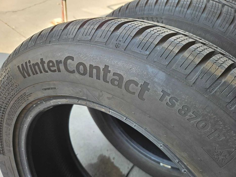 2бр. 225/65 R17 зимни CONTINENTAL TS870P 2024г. 8мм