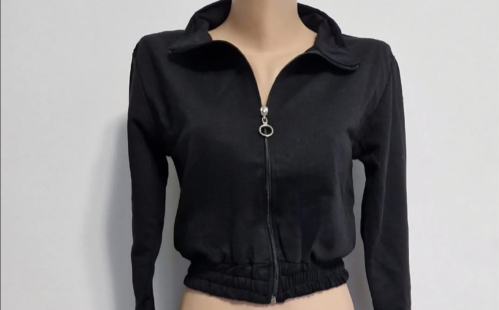 Trening negru bumbac, mai multe mărimi