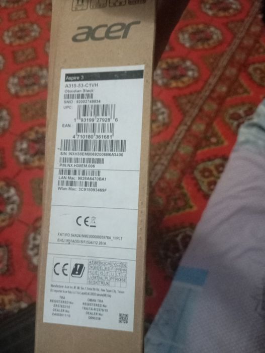 Noutbuk Acer Aspire 3