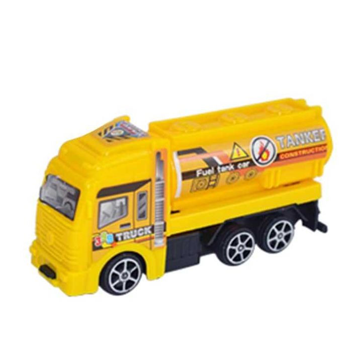 Set 5 masinute din seria de inginerie in constructii,galbene,noi