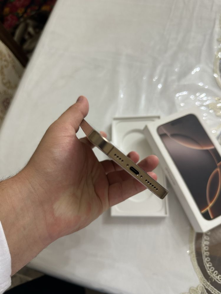iPhone 16 pro max 256gb sim cartali