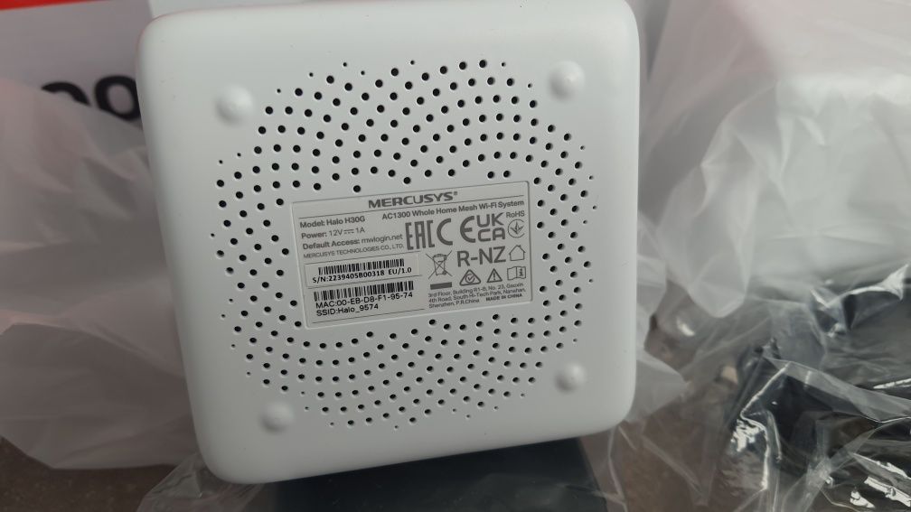 Mercusys halo h30g (AC1300) Mesh Wi-Fi система за целия дом
