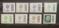 Set cu o serie timbre noi si plicuri FDE din UK