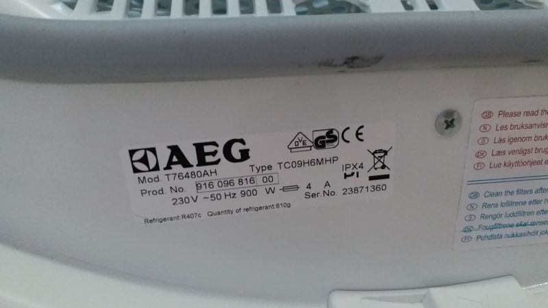 Сушилня AGE Protex 9кг A+++ 900w
