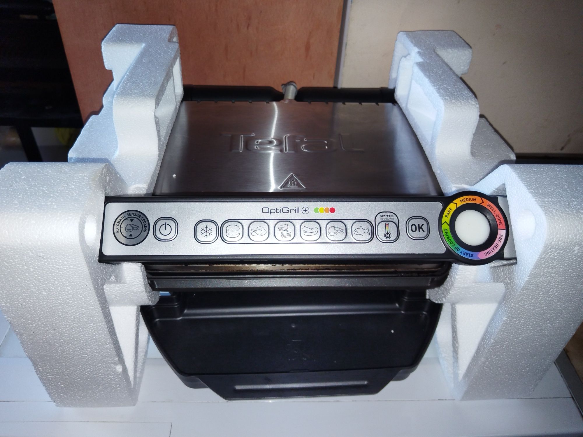 OptiGrill+, Мултифункционален Грил GC712D34, 6 Програми