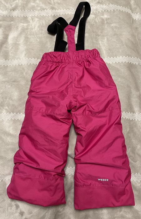 Детски Розов Ски Екип WEDZE (долнище - 98-104см, горнище - 91-97см)