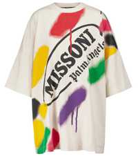 PALM ANGELS x MISSONI Spray Paint Oversized Тениска S (L) и XL (XXL)