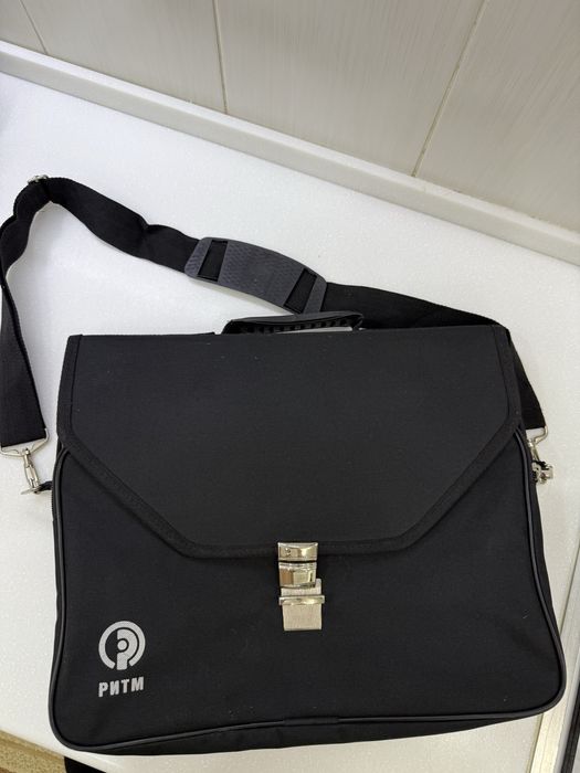 Сумка тканевая для документов и ноутбука