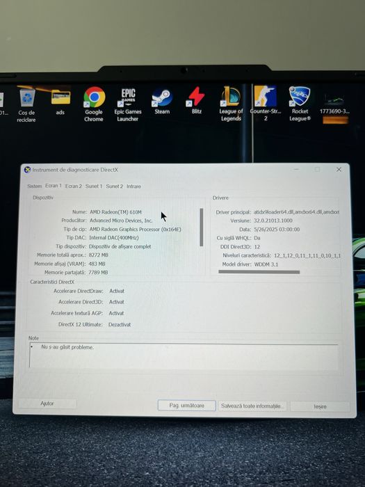 Laptop Gaming ASUS ROG Strix G17 G713PV inca in garantie