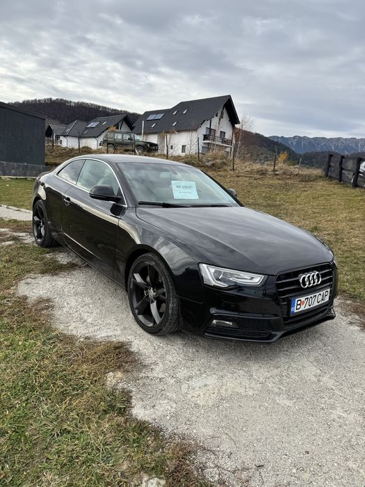 VAND Audi A5 coupe 3.0 TDI S Line Neagra Facelift