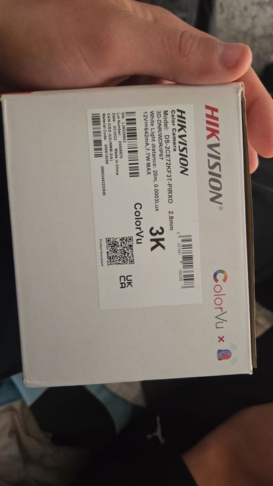 Vand camera hikvision