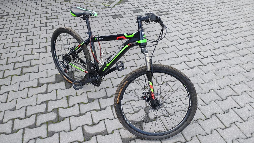 Bicicleta CARAIMAN C650, Shimano 21 viteze, frane pe discuri