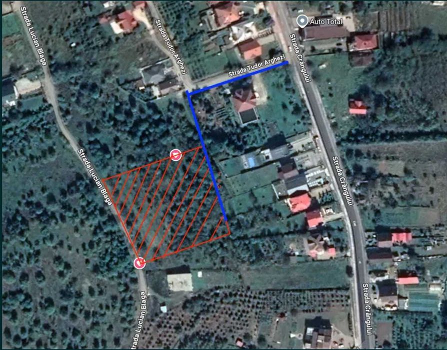 Vand parcele teren 550-1000 mp intravilan, DEJ, la 250 m de LIDL