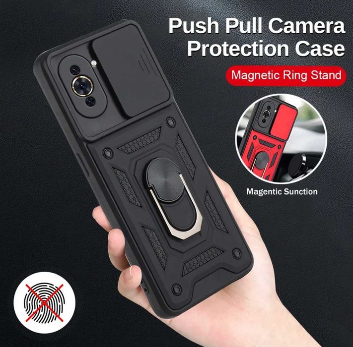 Husa hybrid Armor cu inel pentru Oppo Reno 8 5G , Reno 8 Pro
