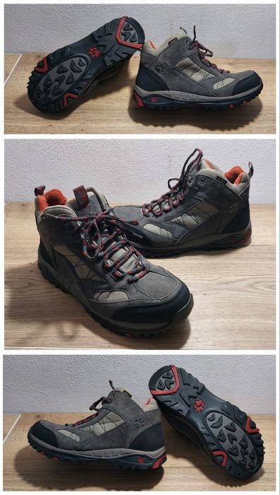 Ghete bocanci JACK WOLFSKIN TEXAPORE piele naturală vânătoare nr 42, 5