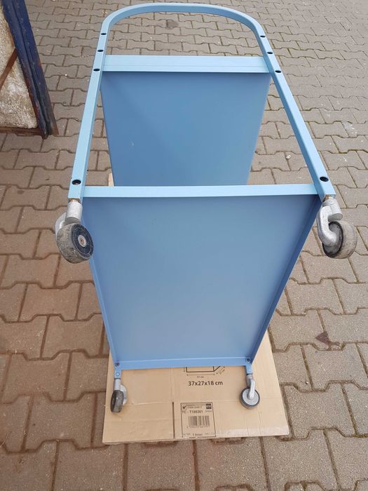 Carucior atelier, 2 polite, reglabile in inaltime, 760x450x970 mm