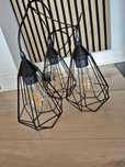 Lampa delux black