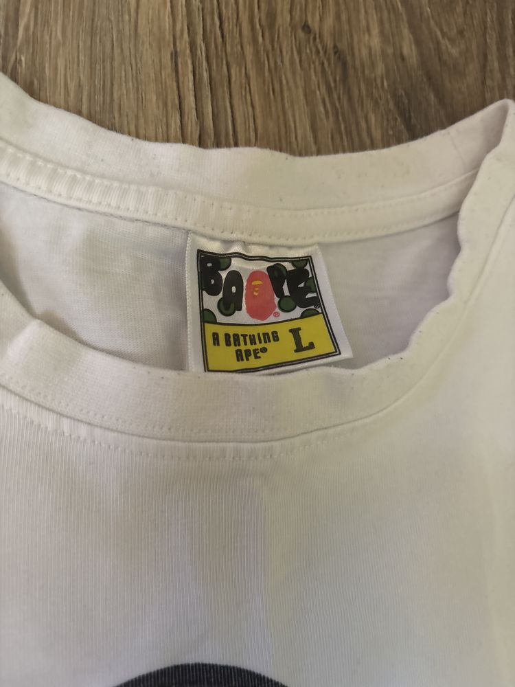 Bape Тениска Бяла