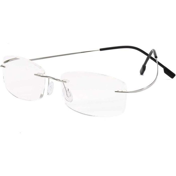 Rame ochelari vedere titan tip silhouette cu balama si fara
