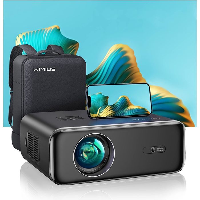 Професионален  проектор с автоматично фокусиране, WiFi 6, Bluetooth5.2