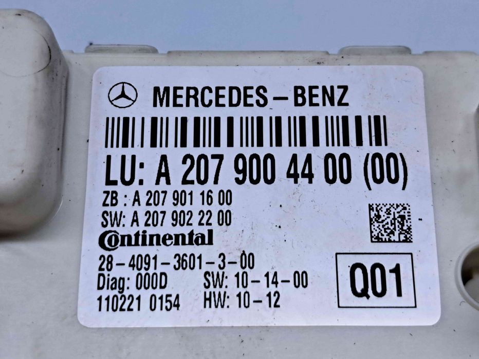 Modul confort Mercedes Clasa E (W207) Coupe [Fabr 2009-2012] A2079004