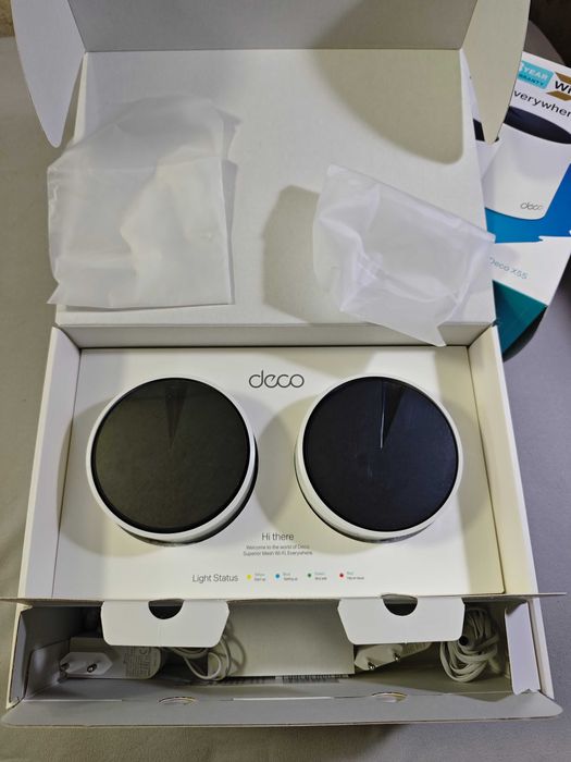 Рутер TP-Link Deco X55 AX3000 - Deco X55(2-pack) като нови