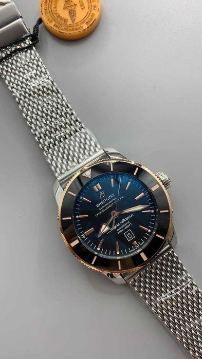 breitling superocean heritage bi-color