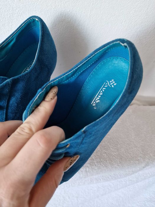 Botine Lavanda Albastre