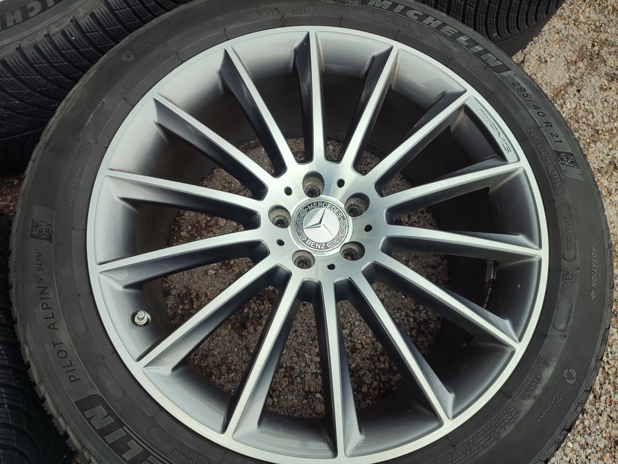21" оригинални алуминиеви джанти за Mercedes GL,GLS,GLE,ML.