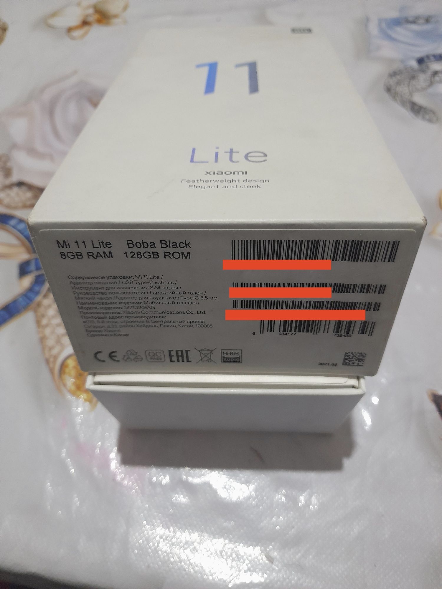 Xiomi mi 11lite 8ga 128