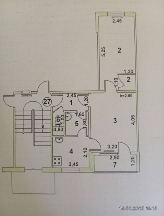 Чиланзар 2 кв продается 2/1/4. рядом метро улугбек
