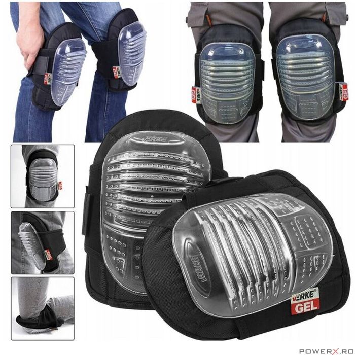 Set 2 genunchiere de protectie, pentru lucrari in constructii sau